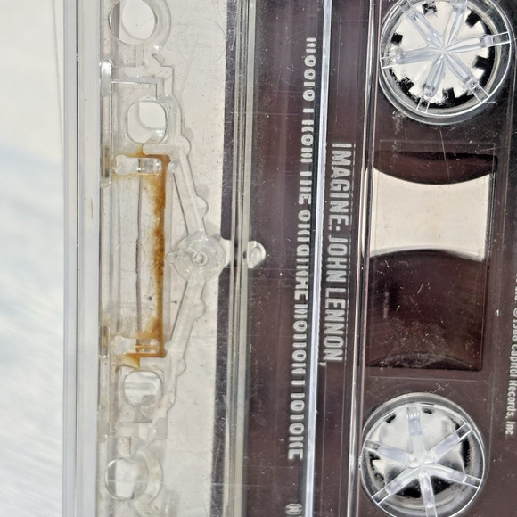 Imagine: John Lennon." Cassette Tested No Case - Picture 3 of 3